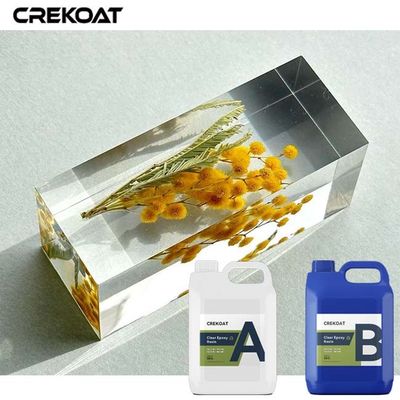 Contra el desgaste y los arañazos Verter resina epoxi profunda para piezas de arte