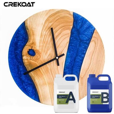 Artesanías impresionantes verter resina epoxi para tablas de los ríos