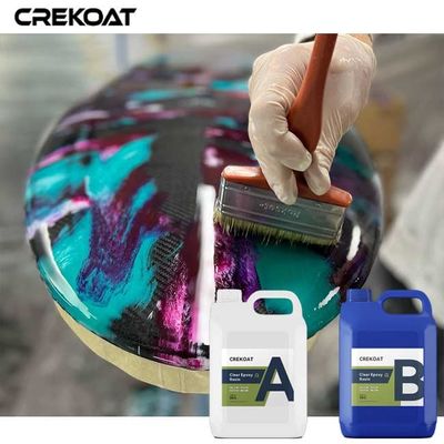 Resina epoxi clara para la fibra de carbono