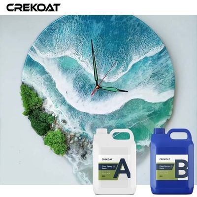 Epoxi transparente para la mesa de madera resistente al amarilleo