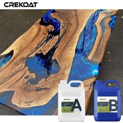 3D Effects Thick Cast Epoxy Resin Enhances The Natural Beauty Of Wood