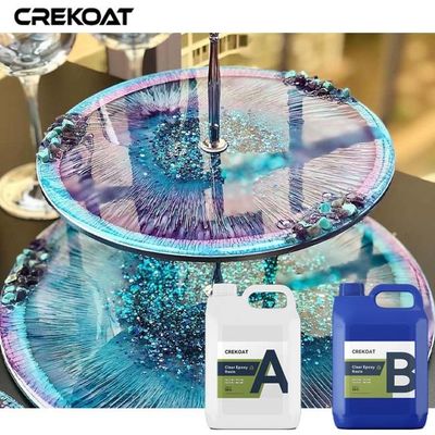 El alto lustre 2/1 profundamente vierte la resina de epoxy para los agregados de piedra de la cerámica de cristal