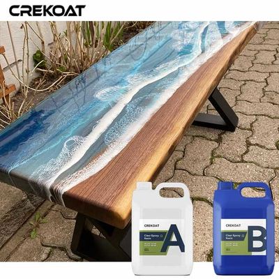 La sobremesa profundamente vierte el lanzamiento de calor de secado rápido de las capas de la resina de epoxy