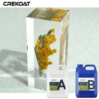 La categoría alimenticia profundamente vierte la resina de epoxy para las encapsulaciones de la flor del arte