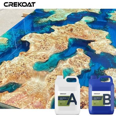 El vidrio líquido profundamente vierte la resina de epoxy 24 horas rápidamente que curan el lanzamiento de calor lento