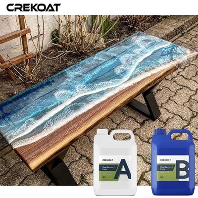 Durable Protection Heat Resistant Clear Epoxy Elegant Glass Like Surface MSDS