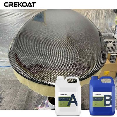 La fibra de carbono de la fibra de vidrio profundamente vierte el molde Live Edge Tabletop de la resina de epoxy