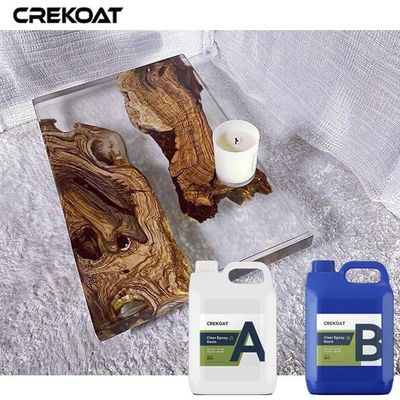 4 pulgadas profundamente vierten la resina de epoxy para el lanzamiento de madera de las ilustraciones de las tablas del río