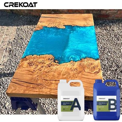 Self Leveling Deep Pour Epoxy Resin Prevent Yellowing Fading And Cracking