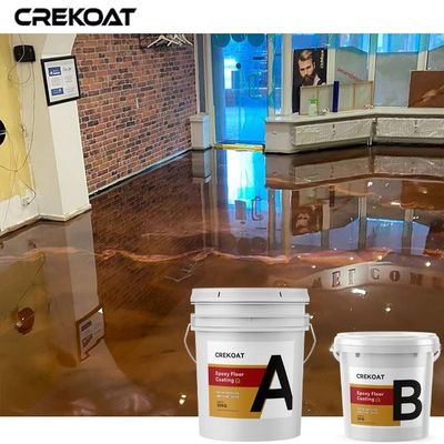 Abrigo de epoxy metálico de la capa del piso del resbalón anti higiénico usado en peluquerías