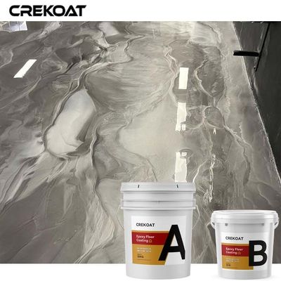 piso de epoxy metálico comercial 3d que cubre pisos concretos manchados decorativos