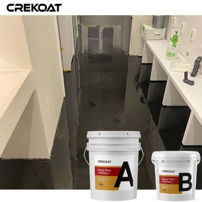 Capa de epoxy metálica del piso de los abrigos del uretano para el restaurante comercial