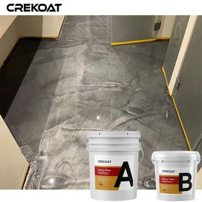 Gray Metallic Epoxy Floor Coating para la baldosa cerámica