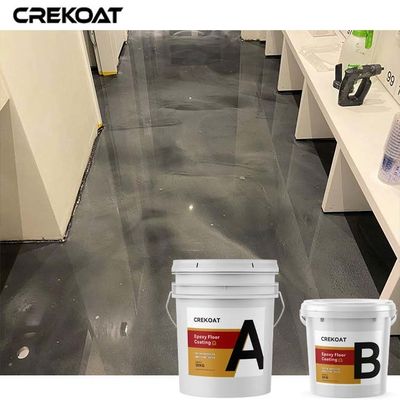 Capa de epoxy metálica del piso de la mejor solución para el área industrial de la tienda del garaje
