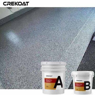 Piso azul de enlace superior Durability de mezcla de capa Naturally De Foaming del epóxido de la escama