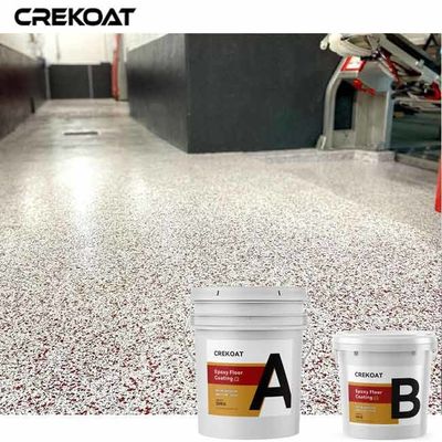 Los espacios de oficina pegan la capa del piso con epóxido de la escama contra impactos y la sustancia química pesados