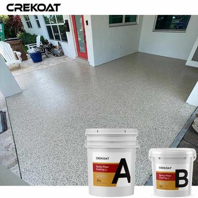 Elegancia al por menor amistosa de Art Epoxy Flake Floor Coating Eco de la flexibilidad