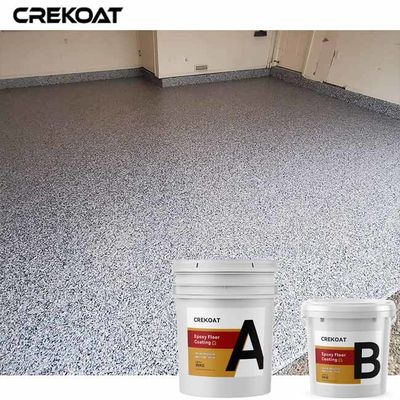 Capa del piso de la escama del epóxido de la resistencia del resbalón para los garajes de las salas de exposición