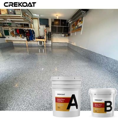 Capa baja del piso del VOC Polyaspartic para la superficie de madera concreta