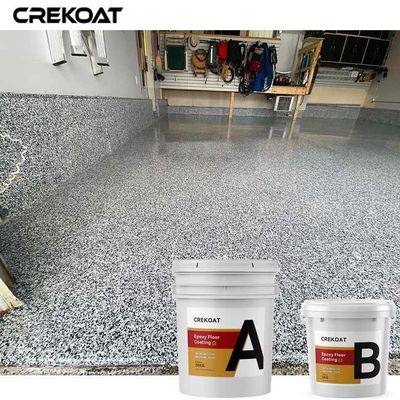 Piso de curado rápido de Polyaspartic que cubre el VOC bajo de la alta estabilidad ULTRAVIOLETA