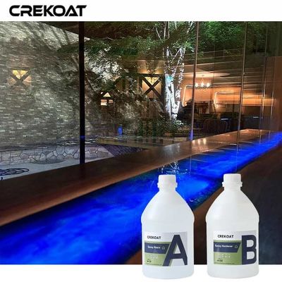 Resina de fundición líquida para exteriores UV estable con brillo en los pigmentos oscuros