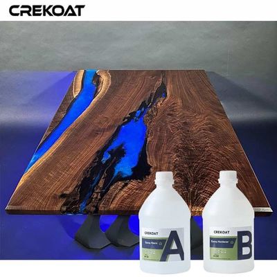 Barrera de humedad UV Resina estabilizada transparente de mesa Epoxi para esculturas al aire libre Transparencia