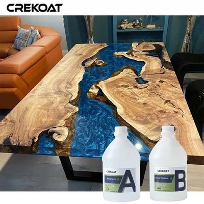 Resina de fundición líquida epoxi no tóxica Artesanía Decoración de baño Resistente al agua