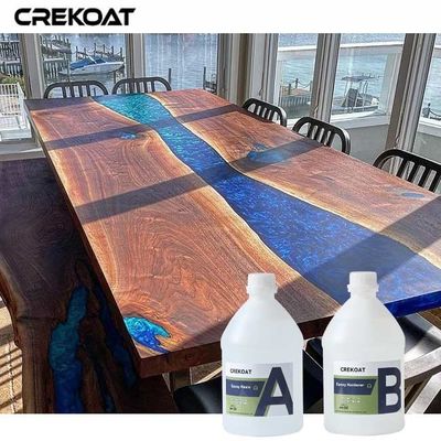 Resistencia UV avanzada Resina cristalina clara mejora la profundidad visual de la obra de arte