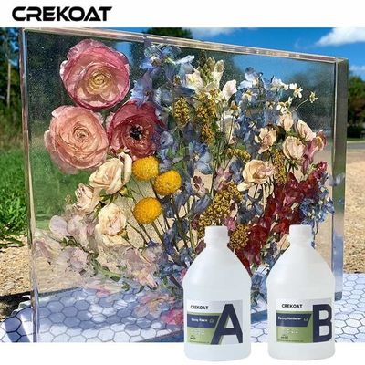 Resina epoxi clara no tóxica y de bajo olor para un interior cómodo