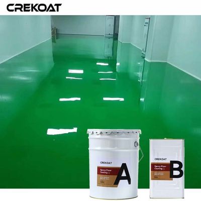Revestimiento de piso epoxi antideslizante de bajo olor ambientalmente ideal para aplicaciones en interiores