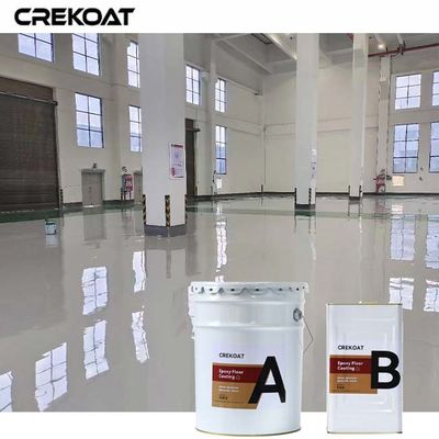 Alto brillo industrial revestimiento de suelo epoxi efecto de mármol para residencial