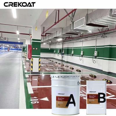 Revestimiento de piso epoxi resistente a la abrasión y no resbaladizo Resiste el desgaste en entornos industriales