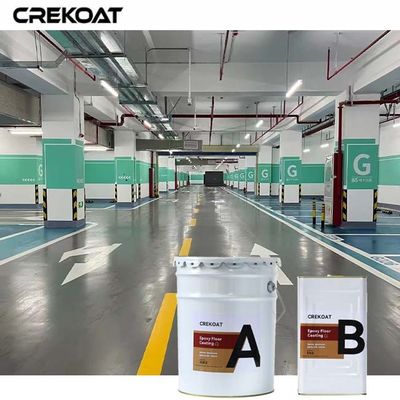 El revestimiento del suelo epoxi antideslizante libre de disolventes reduce el impacto ambiental