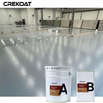 Barrera a la humedad y al vapor El revestimiento industrial de suelos epoxi en sustratos de hormigón