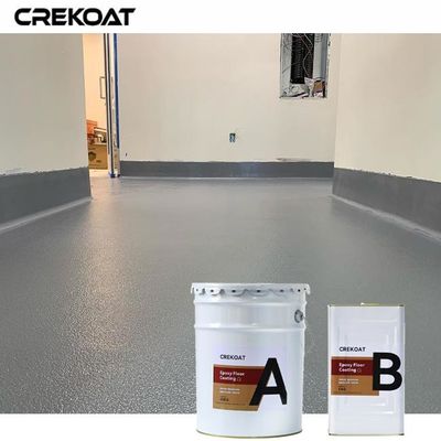 Suelos epoxi resistentes a los deslizamientos químicos que mejoran el brillo en los almacenes