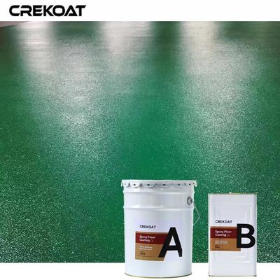 Tiempo de curación rápido Pintura para suelos industriales Texturas personalizables suaves no resbaladizas