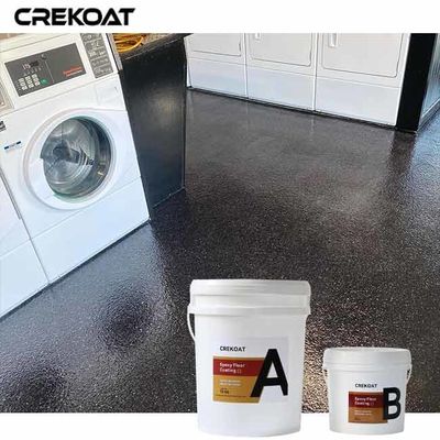 Resistencia al calor de la pintura poliespártica antideslizante con una apariencia de vidrio brillante