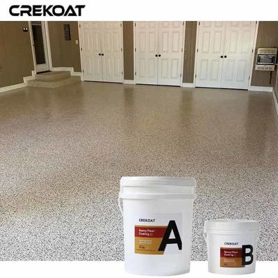 Diseño versátil revestimiento de piso de chapa epoxi con chapas metálicas aspecto único