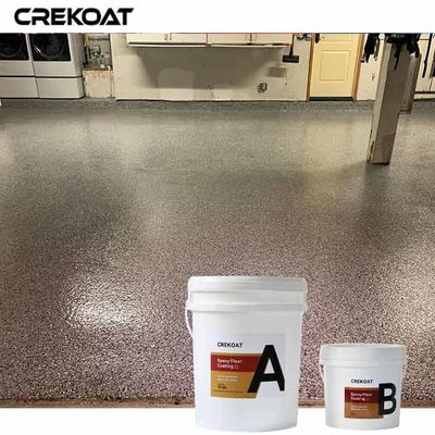 Tiempo de curado rápido Revestimiento de suelo de chapa epoxi Instalación rápida