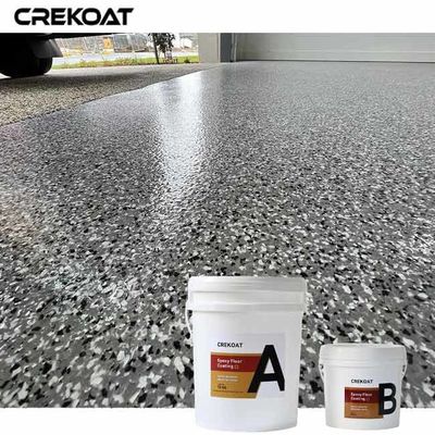 Revestimiento de piso de chapa epoxi resistente al deslizamiento Alta personalización en colores y patrones