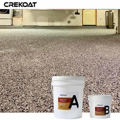 Alta retención de brillo Polyaspartico revestimiento de suelo Estabilidad UV para aplicaciones al aire libre