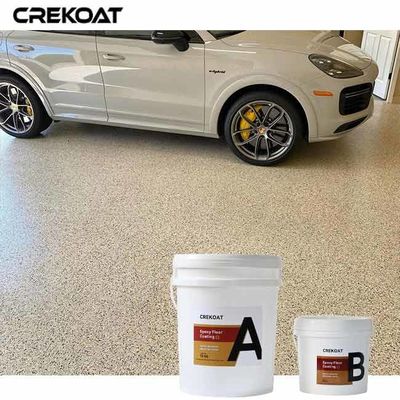 Alta retención de brillo Polyaspartico revestimiento de suelo Estabilidad UV para aplicaciones al aire libre