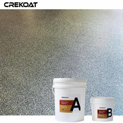 Durabilidad superior Revestimiento de suelo de chapa epoxi contra manchas e impactos