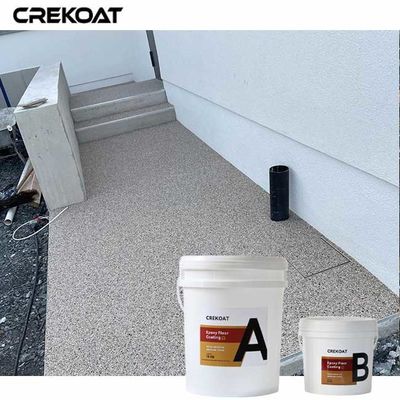 Suelos epoxi de piedra de piedra caliza lavados con resina de bajo mantenimiento