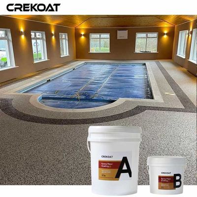 Custom Designs Resin Washed Pebble Stone Epoxy Slip Resistance And Easy Maintenance