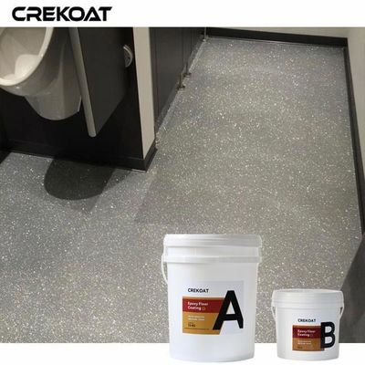 Revestimiento de suelo epoxi metálico resistente a los arañazos Excelente adhesión a diversos sustratos