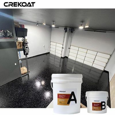 Revestimiento de piso epoxi metálico residencial de estética única resistente a la decoloración por la exposición a los rayos UV