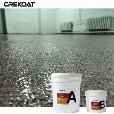 Aplicación fácil de piso de garaje Flake Epoxy para entornos de tráfico pesado
