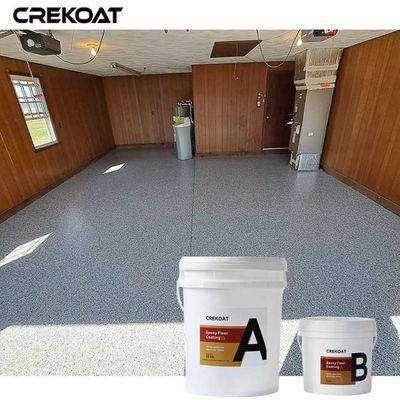 Capa de revestimiento de piso de chapa epoxi resistente al calor Cambios repentinos de temperatura bien