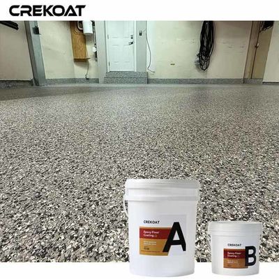 Alta resistencia a los rayos UV Polyaspartico revestimiento de suelo Bajo olor durante la aplicación